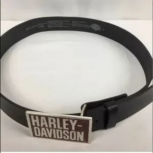 Harley Davidson Womens 99513-08VW Leather Black Belt Buckle 97722-06VW 2006 Harley-Davidson® Women main image 3